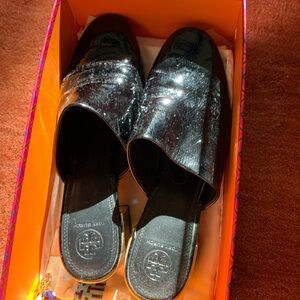 Tory Burch Patent leather clogs for sale